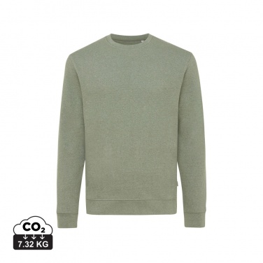 Logotrade business gift image of: Iqoniq Denali recycled cotton crew neck undyed